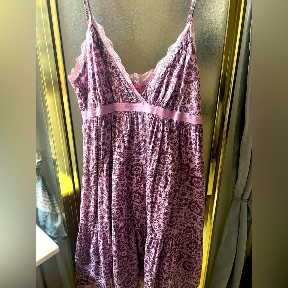 Light material Flowing Spaghetti strap sundress